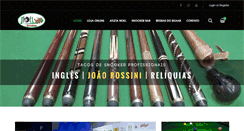 Desktop Screenshot of noelsnooker.com.br